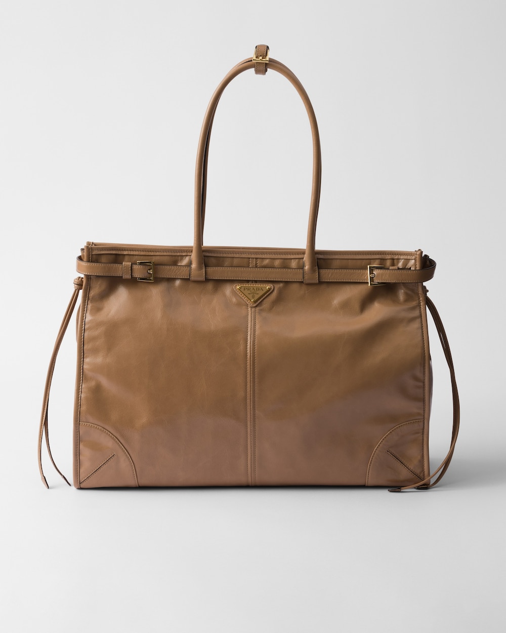 Prada Bonnie Extra Large Leather Handbag - Image 1